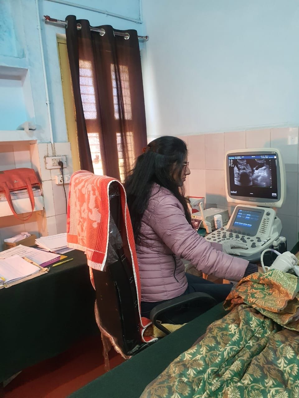 Ultrasound service started in Lohaghat hospital after 15 days