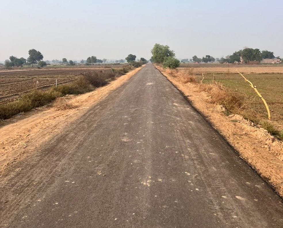 Kapado will be able to go directly from Makhand, PWD has completed the road construction.