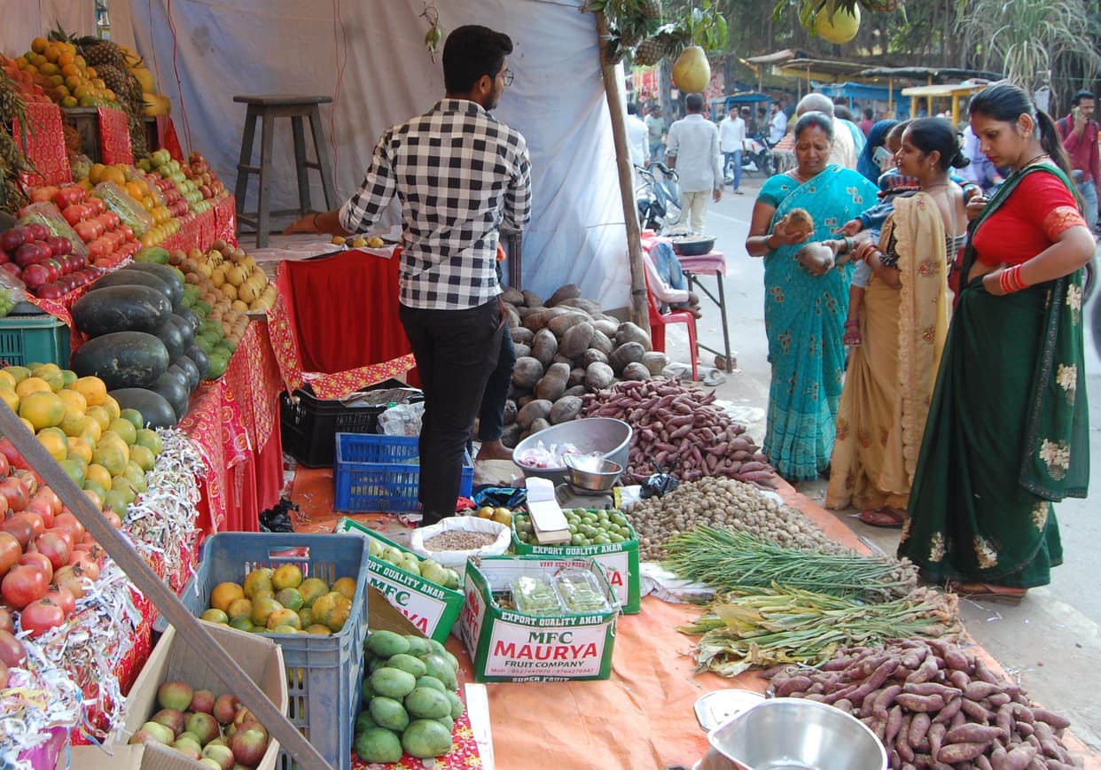 This time, dragon fruit and Ramphal will be decorated in Chhath Puja festival.