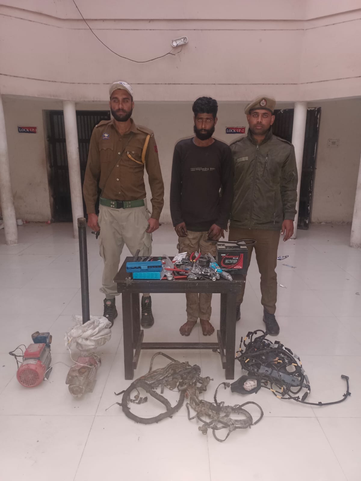 narwal theft case, one arrested