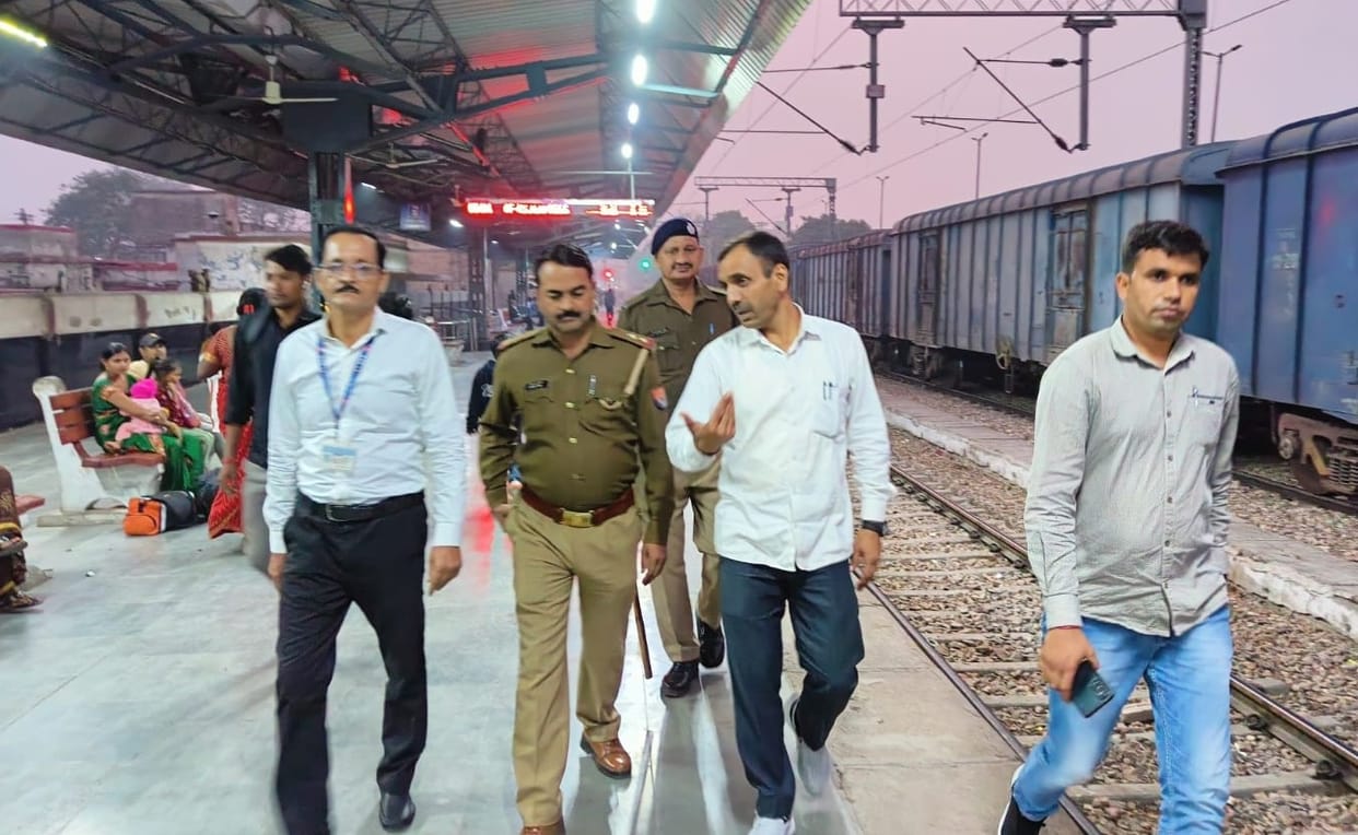 After the accident in Etawah, trains ran late