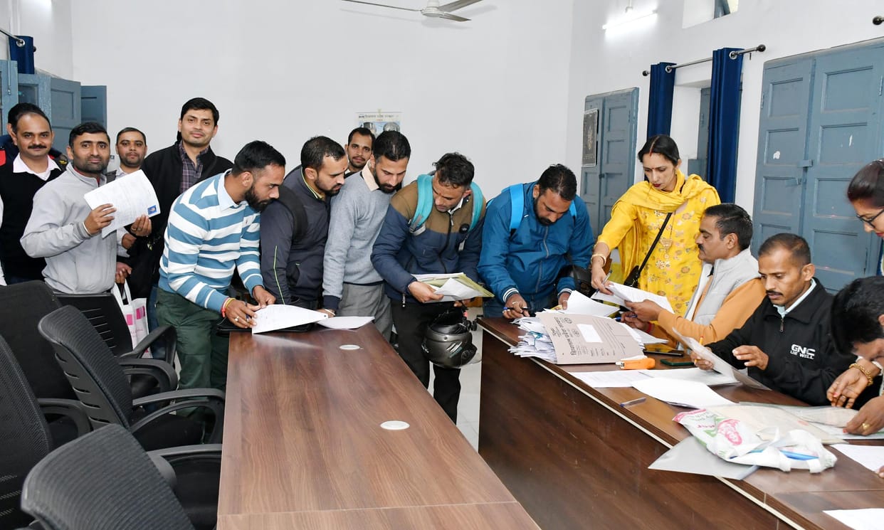Question on Shastri batchwise recruitment, process started in the morning, orders to stop in the afternoon