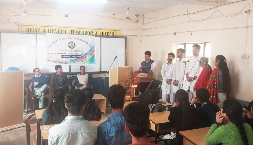 Sheetal becomes SCA President of Dharampur College