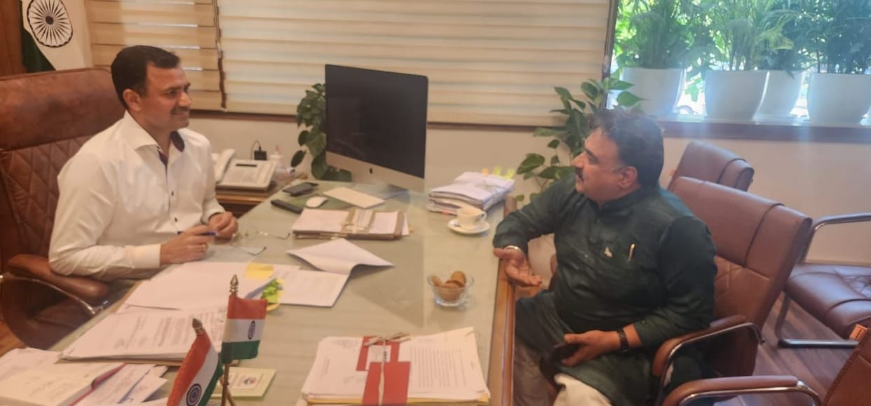 Canal track, ward roads will be built in the city with Rs 7 crore: Midha