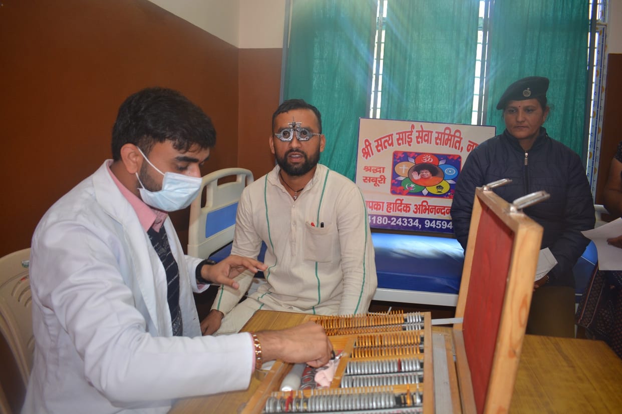 eyes checkup camp organised in nahan jail