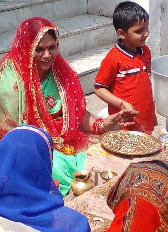 Kharna happened on the second day of Chhath, 36 hours fast started