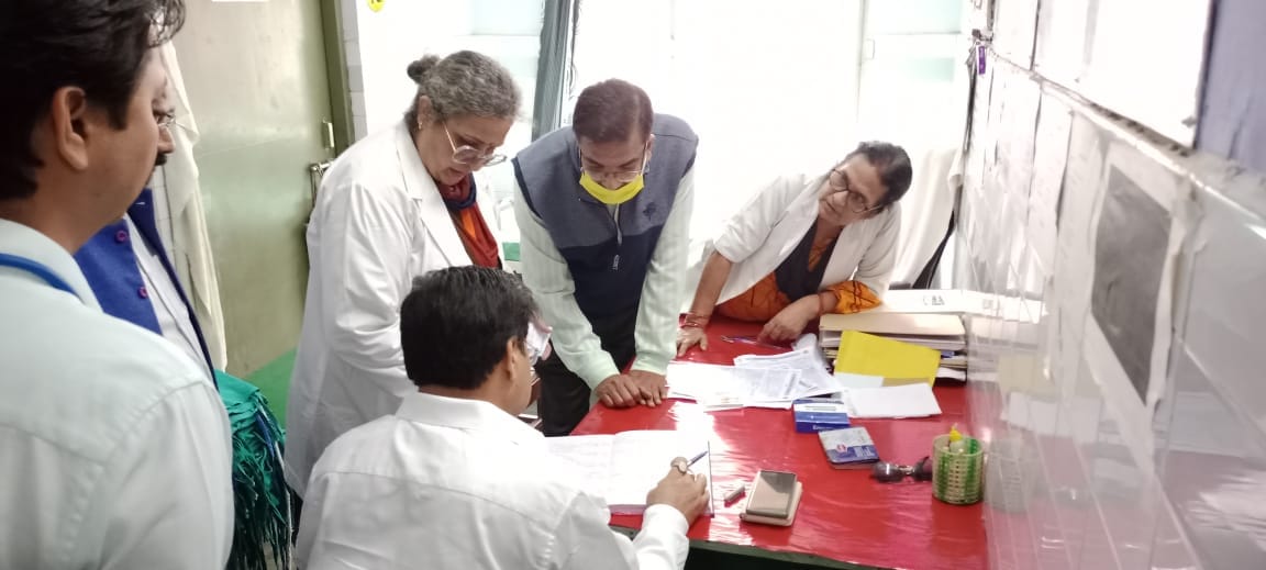 District Hospital: Examination will be done in pathology till 4 pm