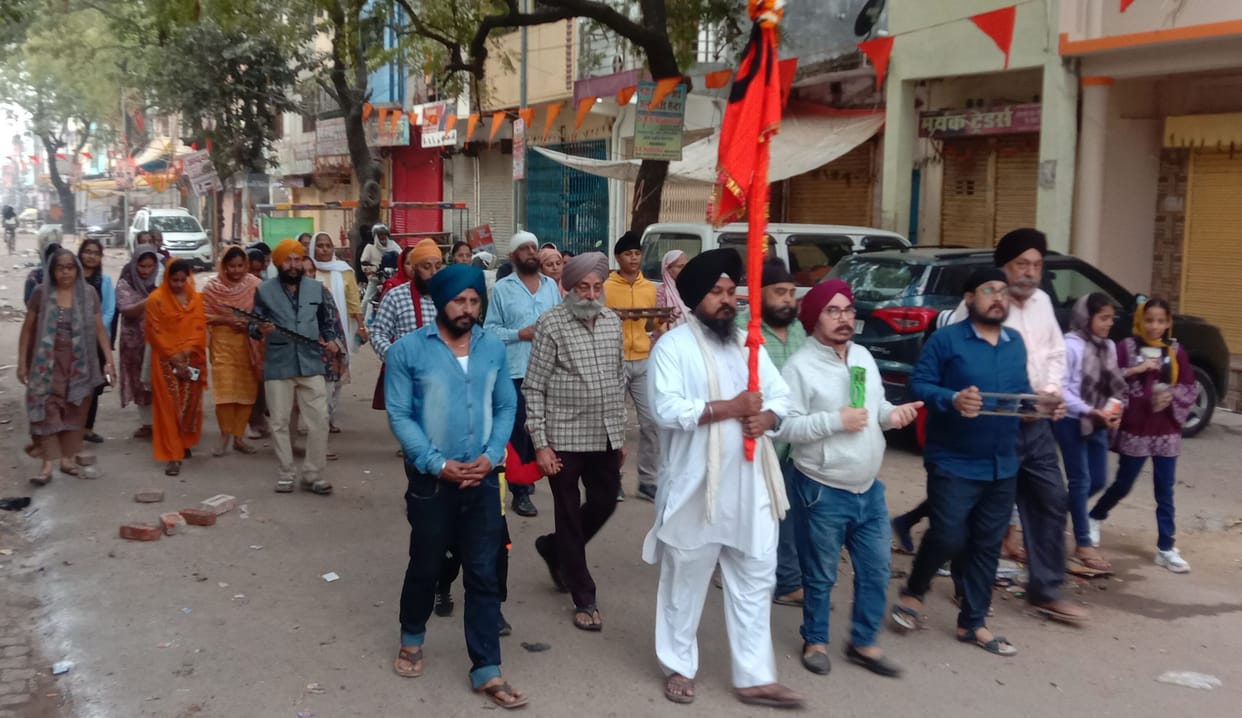 sikh performed prabhatferi