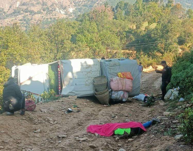 One killed in jeep accident in Baitadi, Nepal