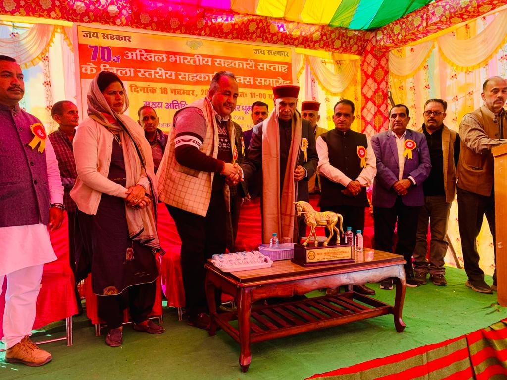Village development is possible through agriculture, animal husbandry and cooperation: Dhumal