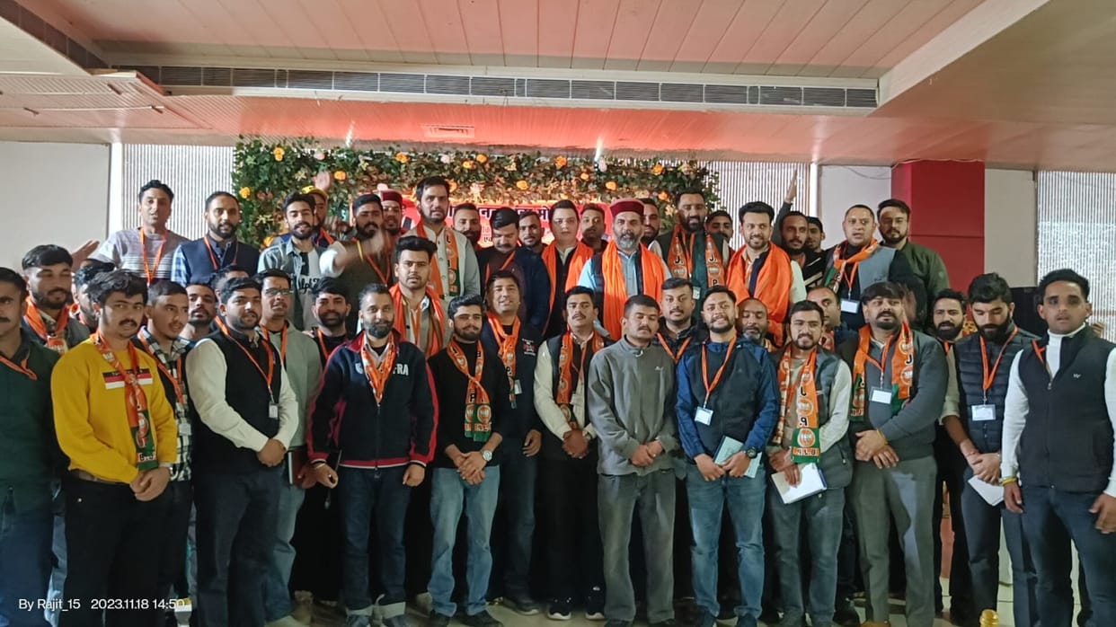 Yuva Morcha has a tradition of strengthening the party at the grassroots level: Narendra Attri