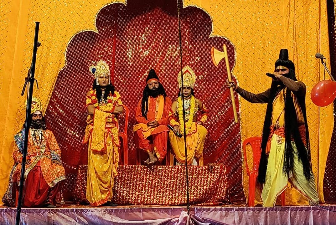 The audience liked the Parshuram-Lakshman dialogue very much.