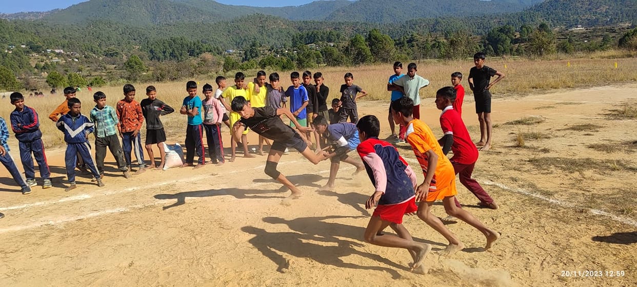 Krishna, Siya, Vishal, Chandan, Ritesh won prizes in Khel Mahakumbh