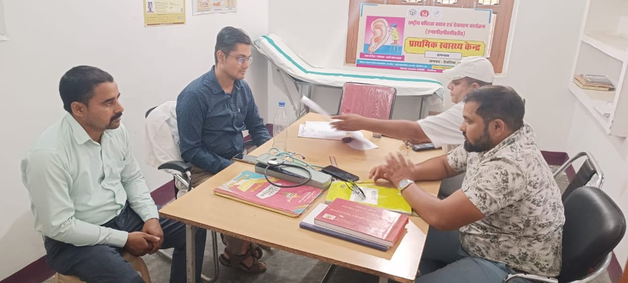 Blood test of patients coming to health fair not done