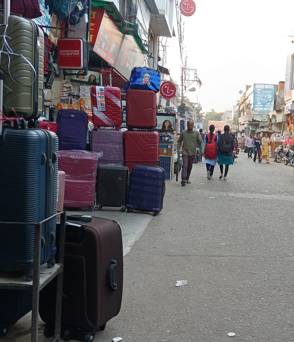 Encroachment free market route, Munadi made in the city