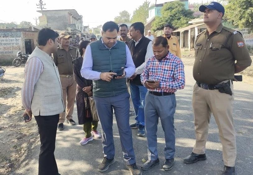 road missed in shantipuri