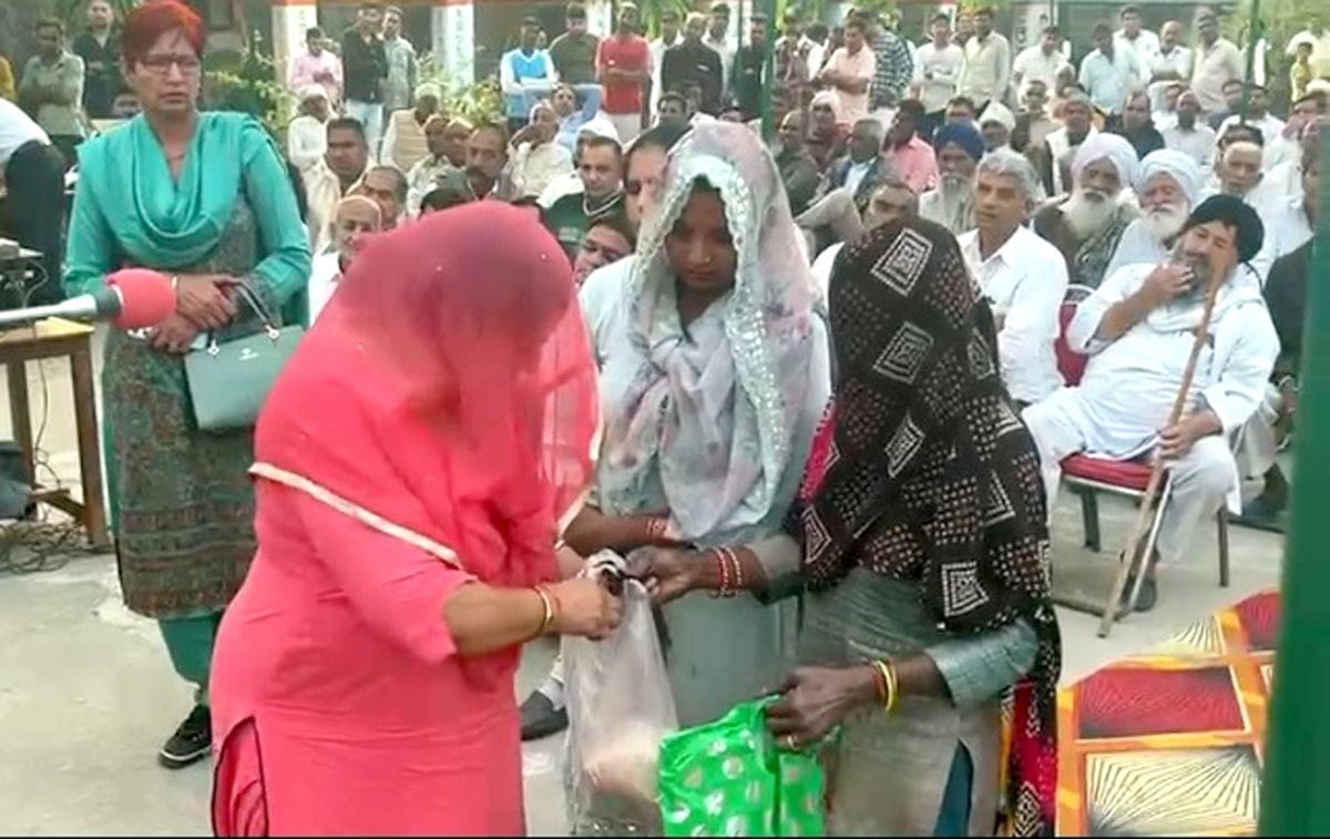 Orders for action against giving spoiled and raw ration