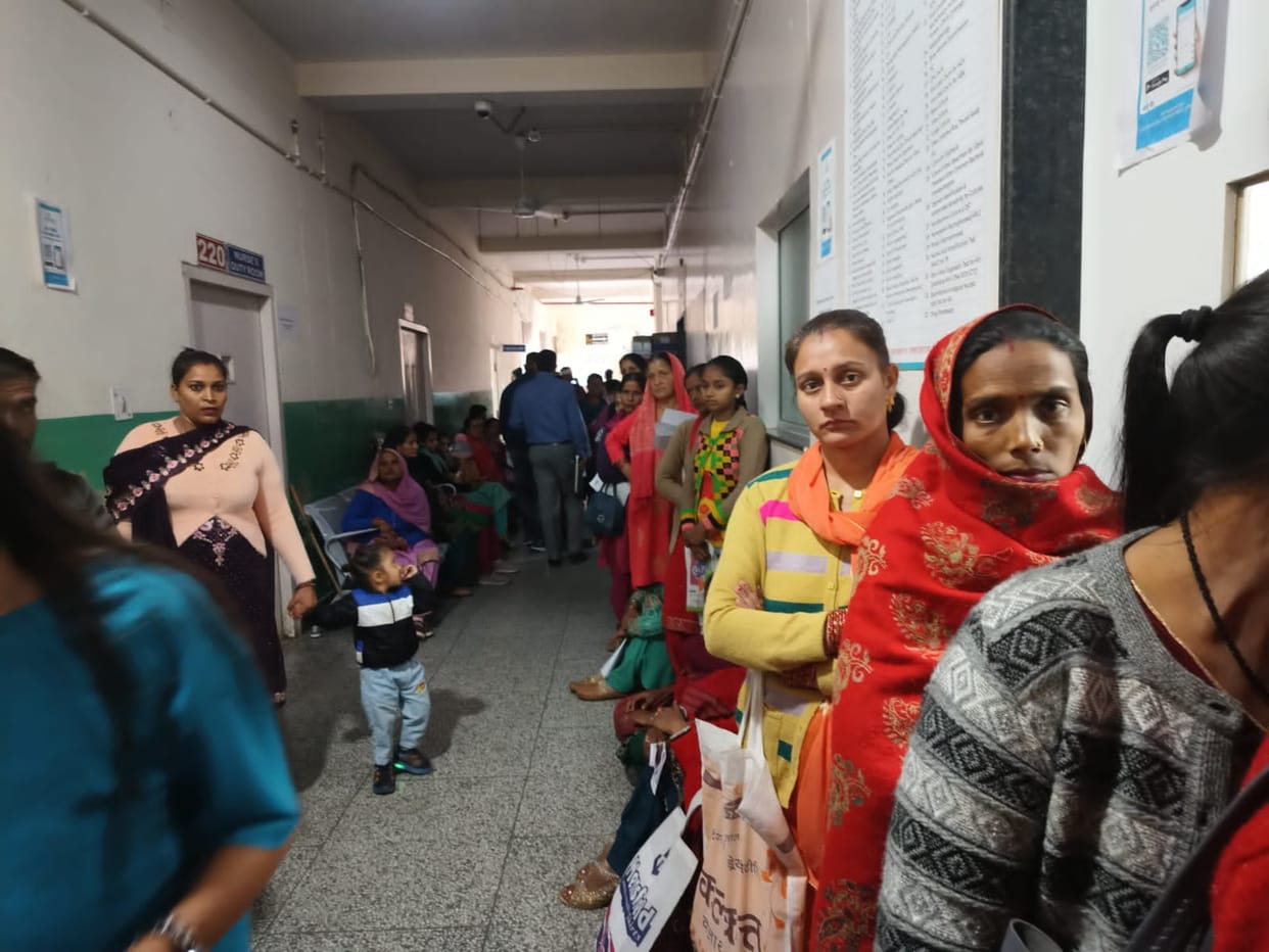 Fever, BP and diabetes patients increased in Medical College Hamirpur
