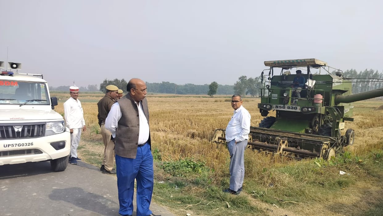 Five farmers fined for using combine machines without rippers