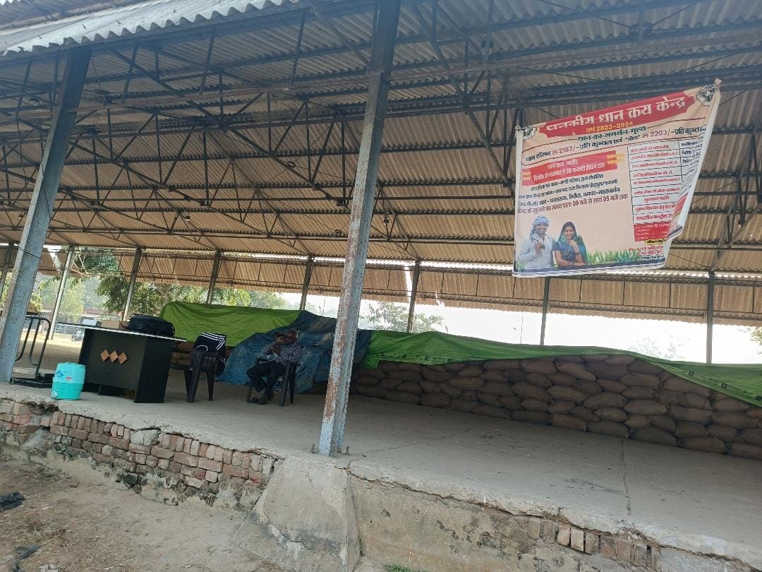Paddy procurement going on at slow pace at purchasing centersSearch for th