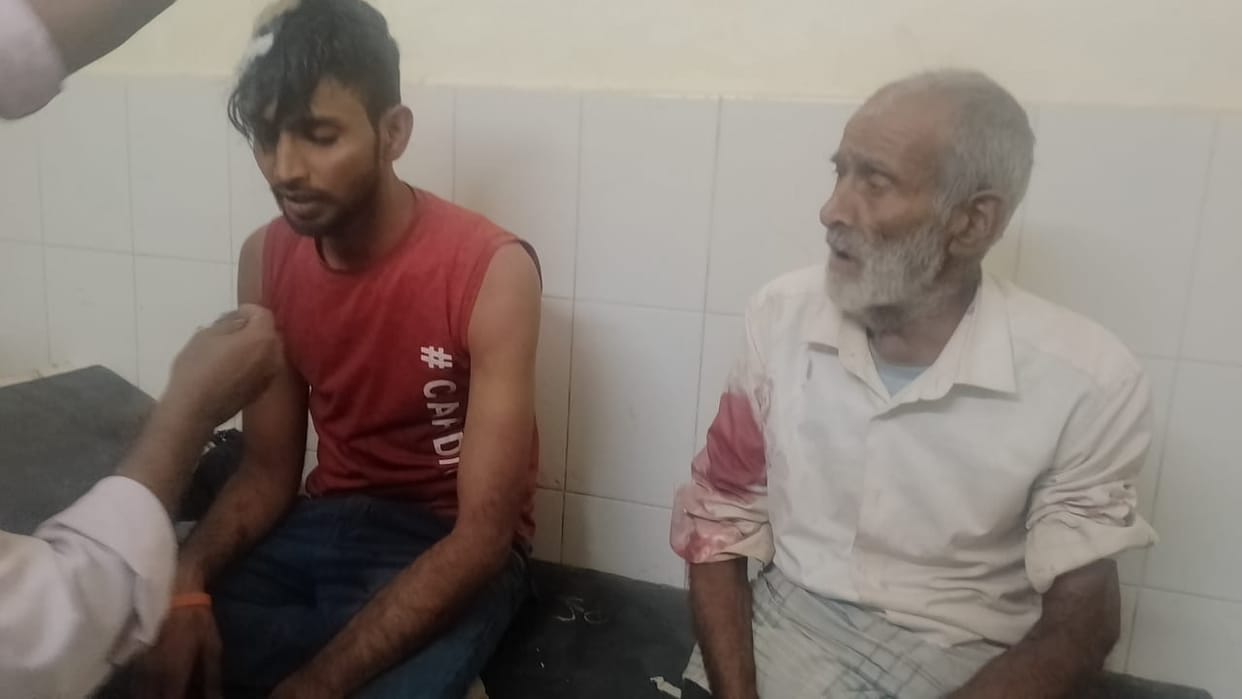Fighting between two parties in Chhath Bhandara, bricks and stones pelted, eight injured