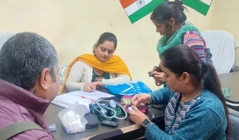 viksit bharat sanklap yatra begin in nahan panchyat