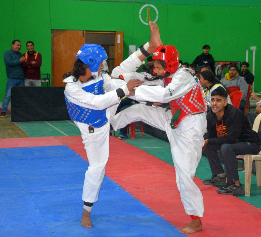 Dominance of Bageshwar players in state level Taekwondo