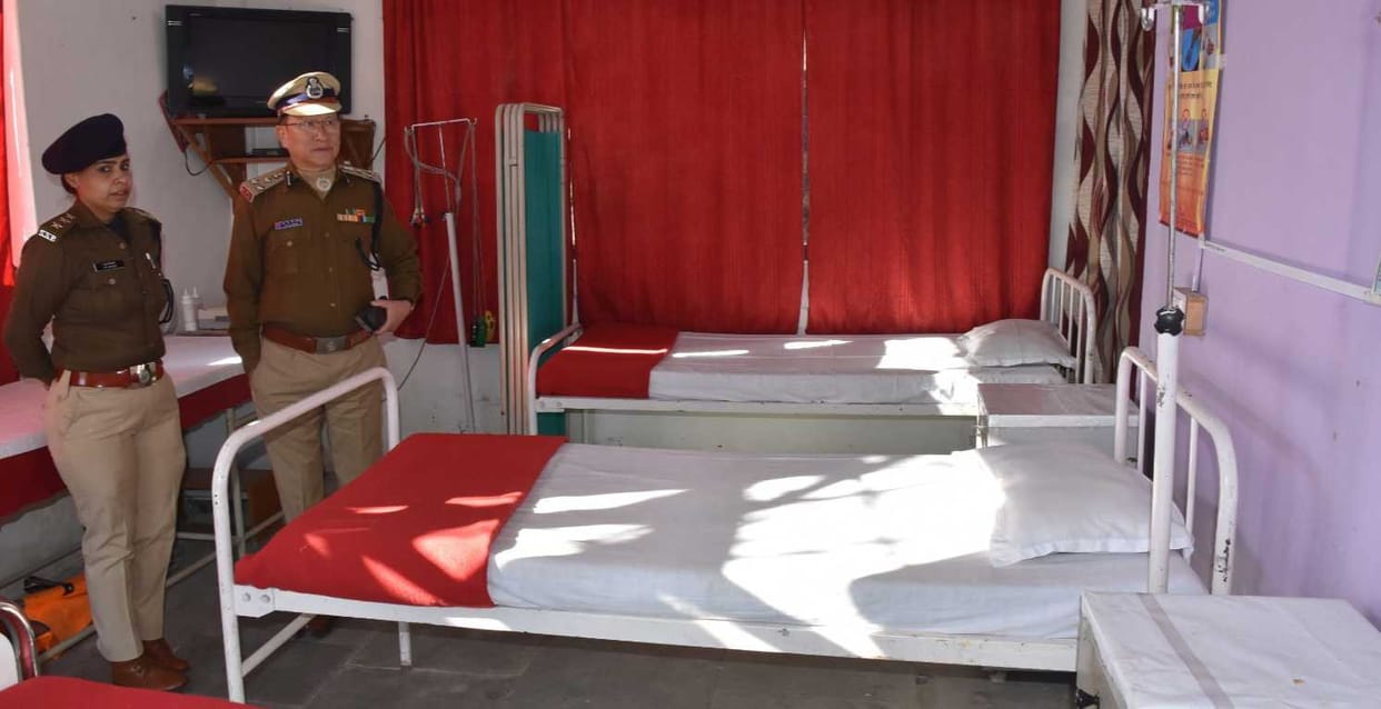 DIG Dr. Singh examined the medical system of SSB