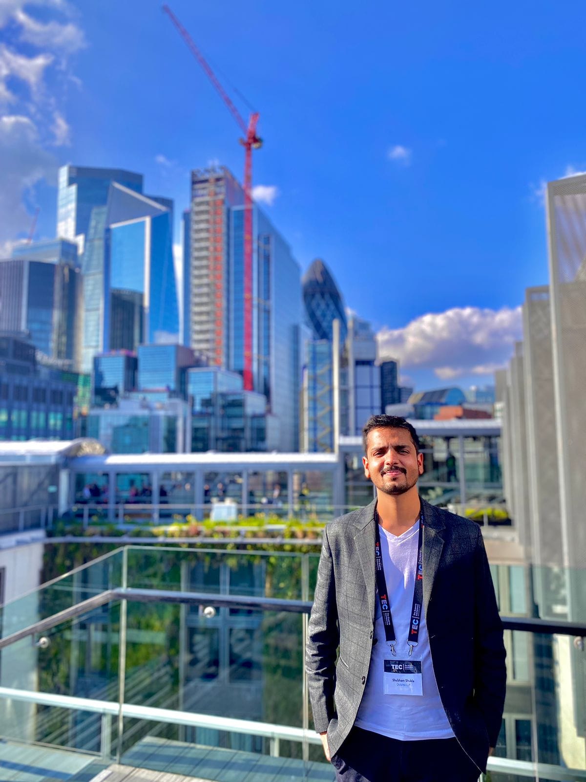 Cyber security expert Shubham shines in London