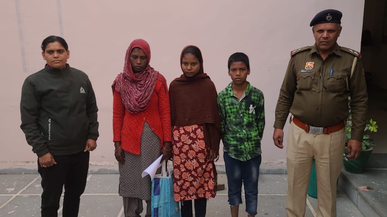 Children who left home after being scolded were recovered after two days.