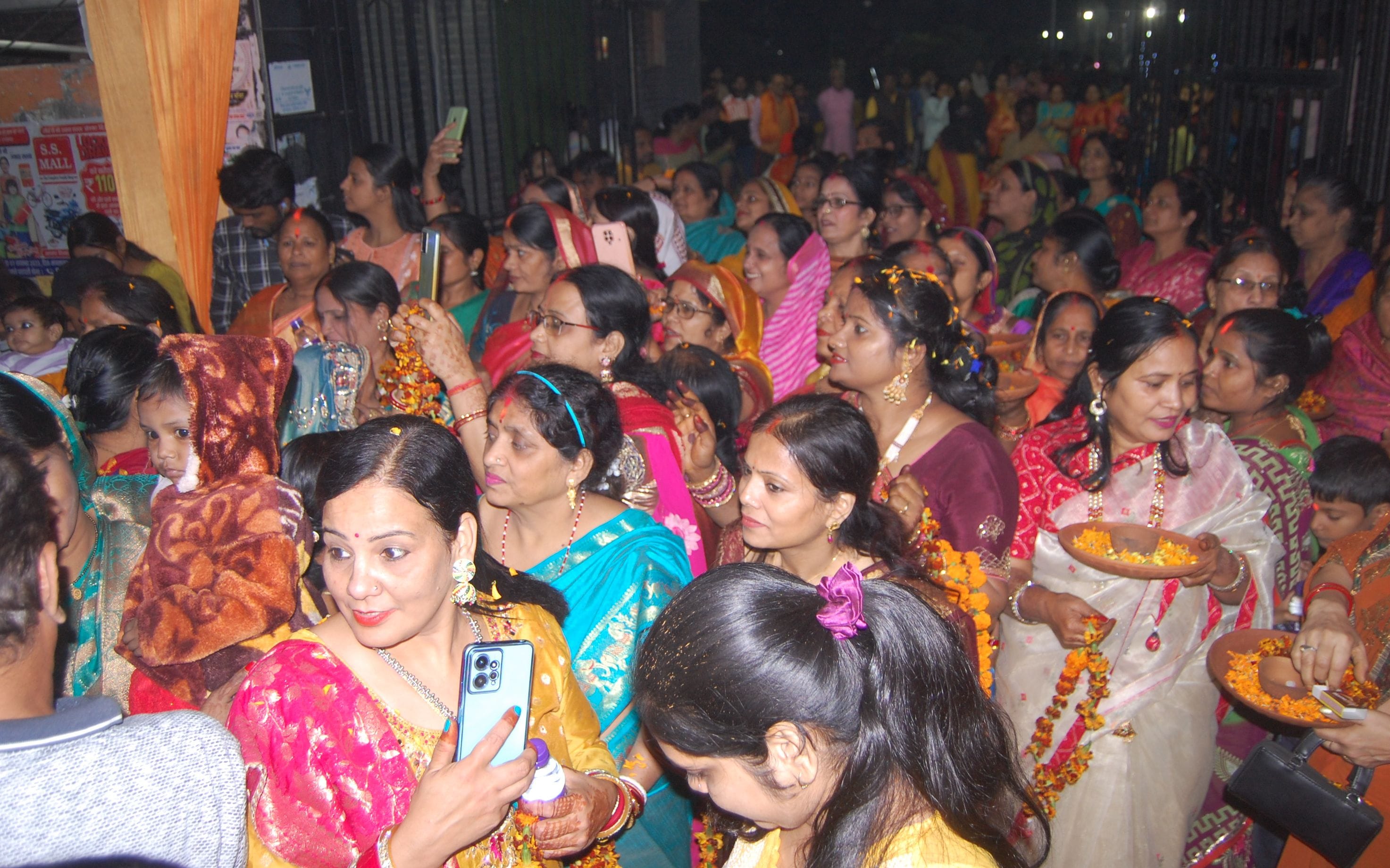 The wedding procession took place with great pomp for Tulsi's marriage.