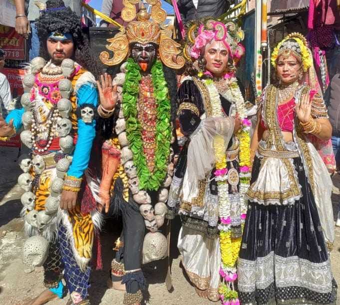 Deepotsav started in Devidhura with Kalash Yatra and tableaux