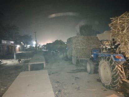 People struggled with traffic jam on Station Road for an hour