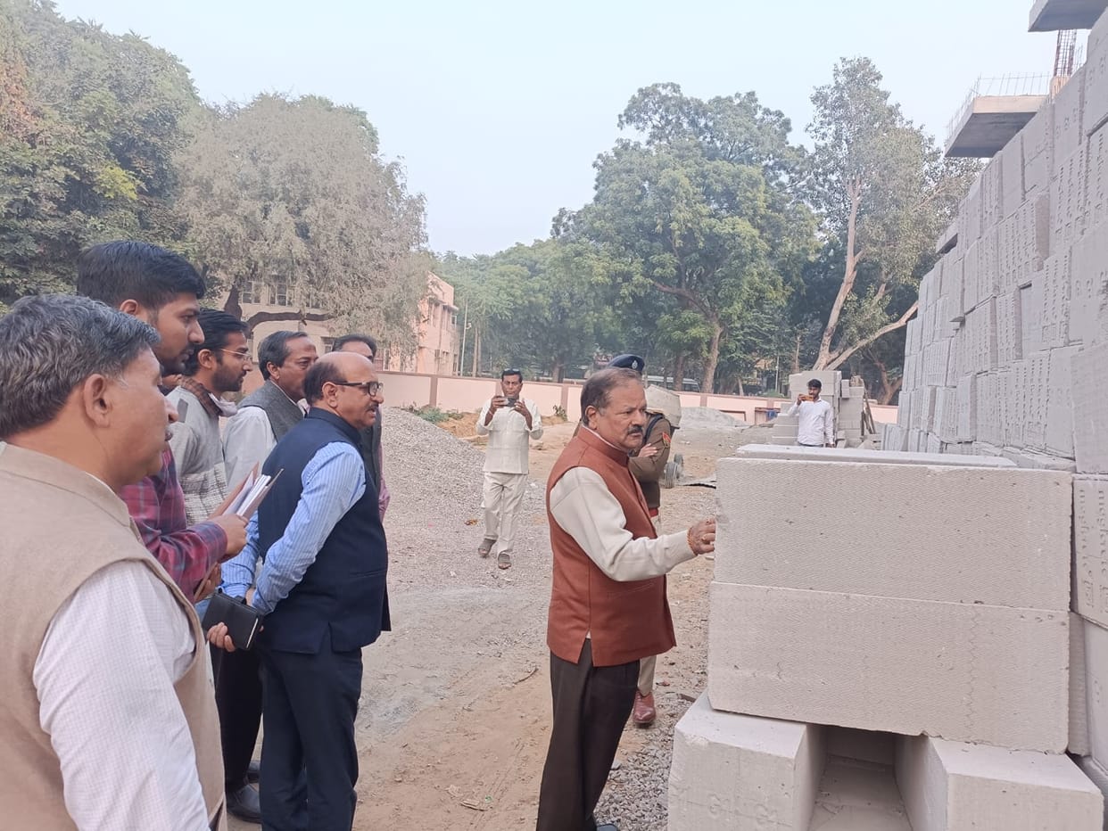 DGP of Police Housing Corporation visited Mahendragarh
