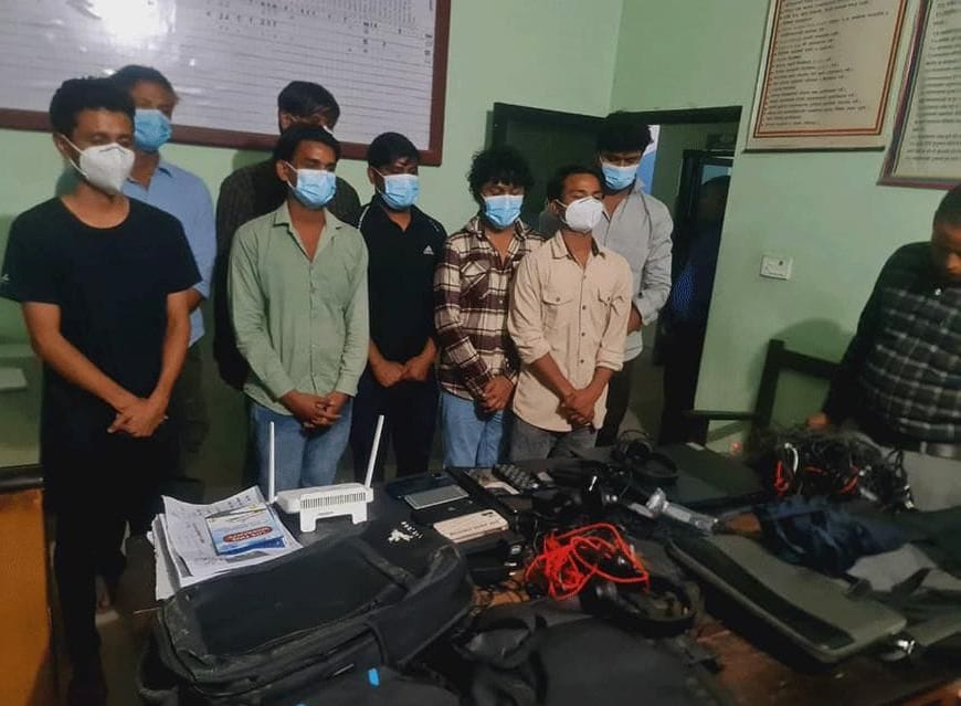 4 indian arrested in nepal in cyber crime