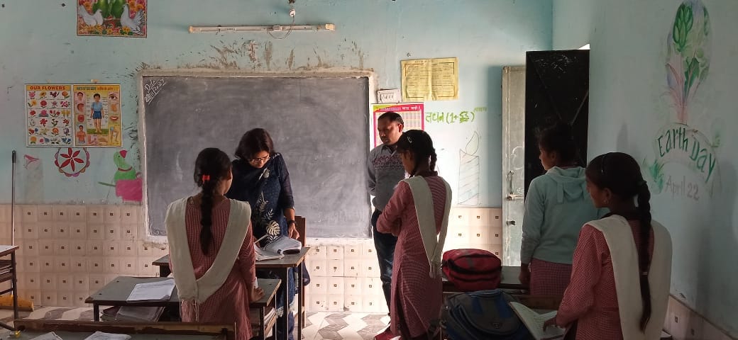 Enrollment of six students in primary school, one student found present
