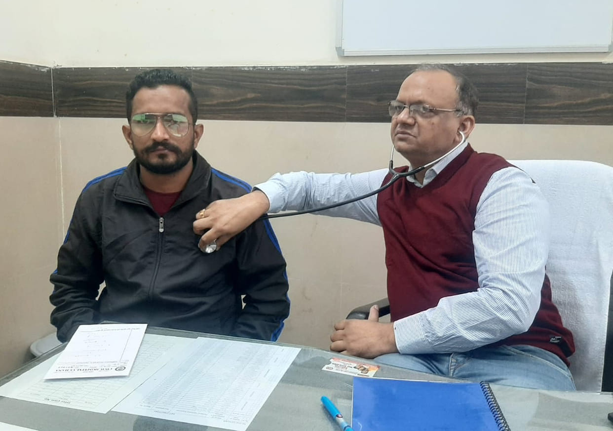 Number of eye and chest related patients increased by 30 percent in civil hospital