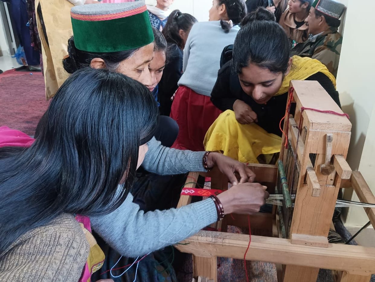 rampur news, craft fair, in kinnaur