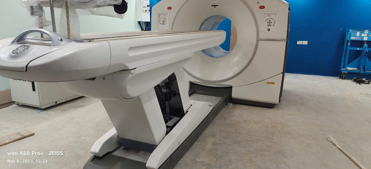 state cancer institute, pet machine