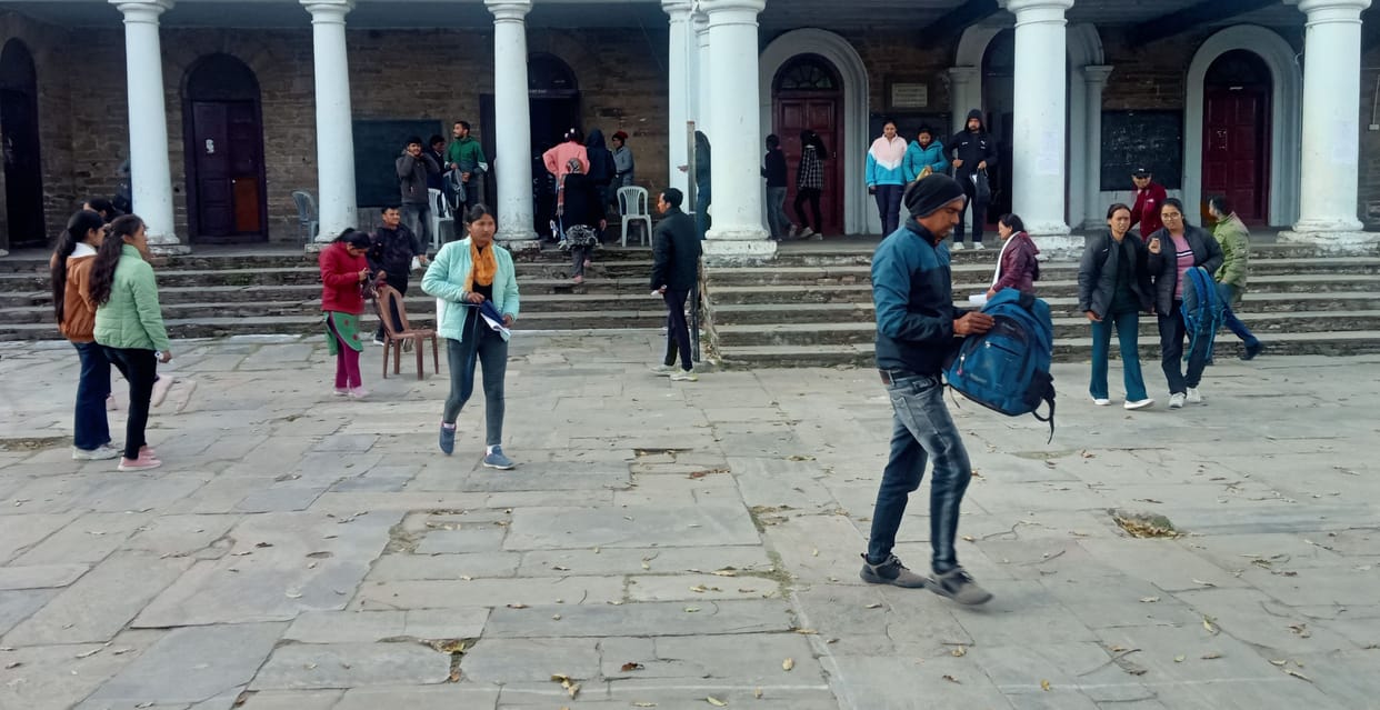Bharti exam in almora and bageshwar