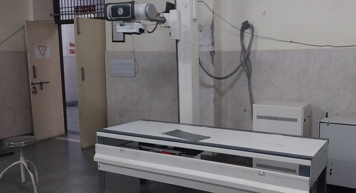 X-ray machine installed in Gopi and Jhojhu Kalan CHC