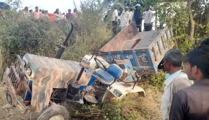 An innocent child who came to his maternal home died by drowning in a tube well.