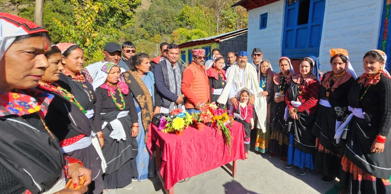 BJP's Sankalp Yatra reached remote village Bothi
