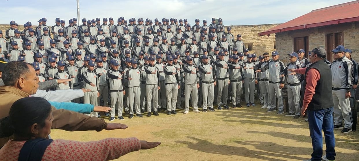Soldiers planted India-Nepal friendship sapling in Sorgarh Fort