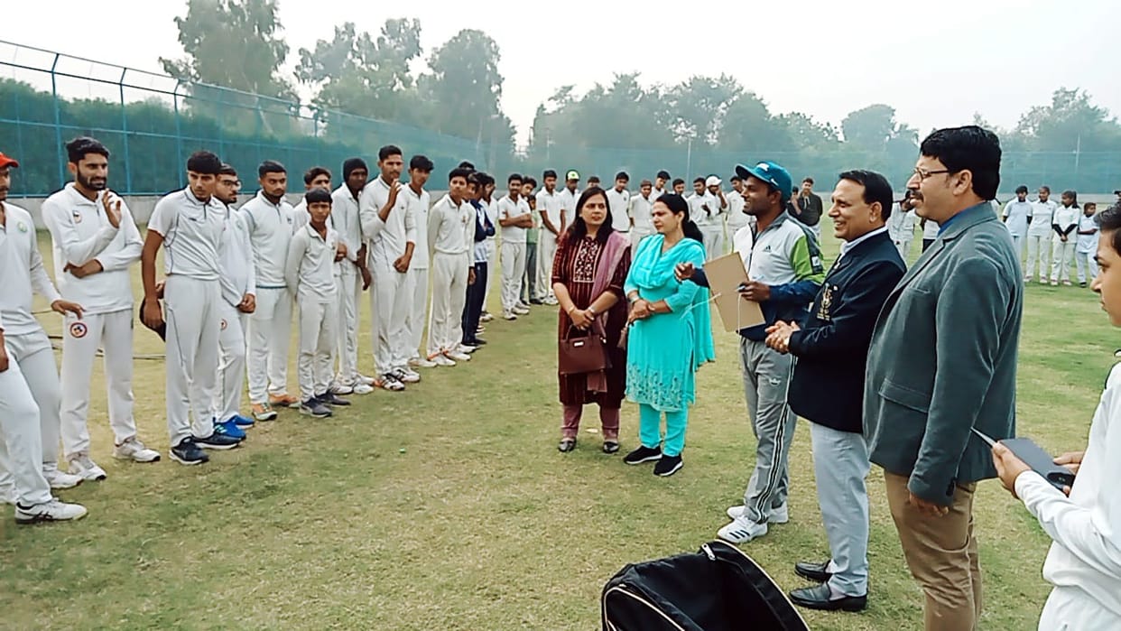 Cricket trials held at Shaheed Bhagat Singh Stadium, 32 players selected