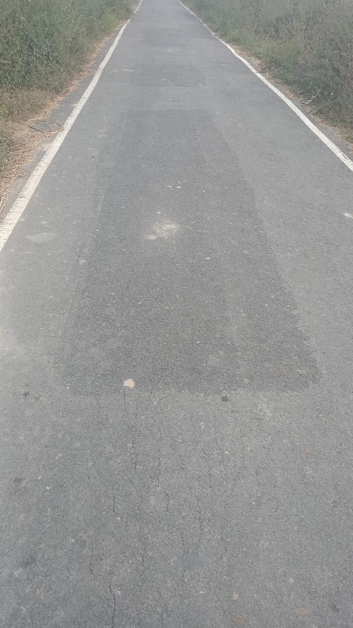Patch only patch on the road worth Rs 16 crore... footpath uprooted