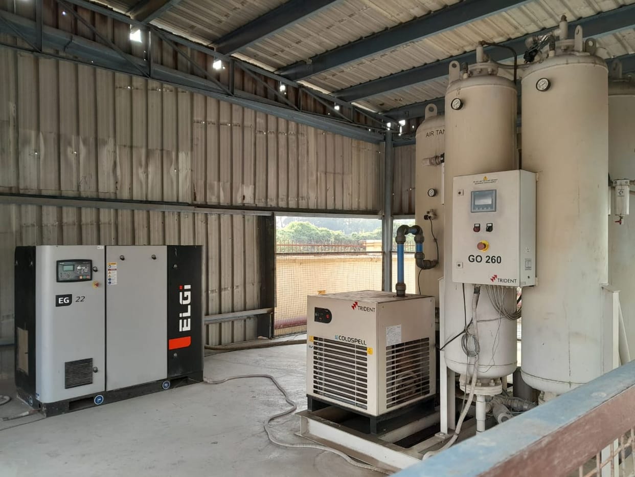 District hospital's emergency oxygen plant malfunctions