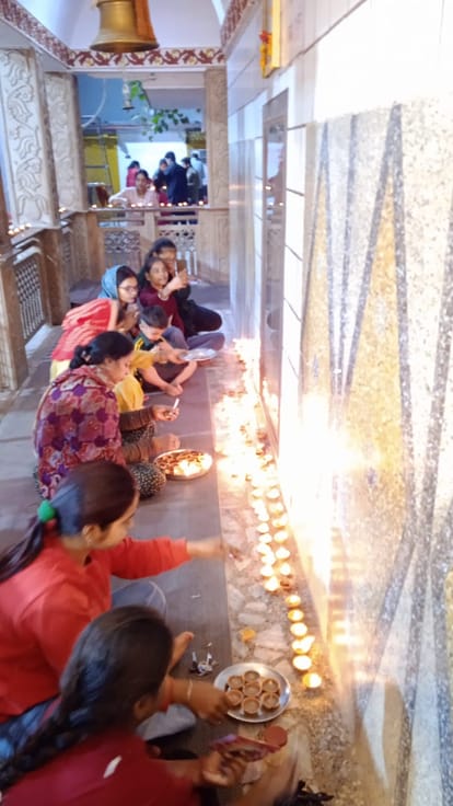 The tiger took away the effigy, mistaking it for a human being.