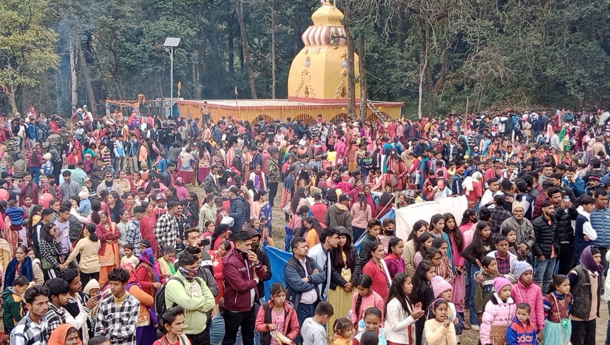 Fair at Basukinag Temple in Lohathal
