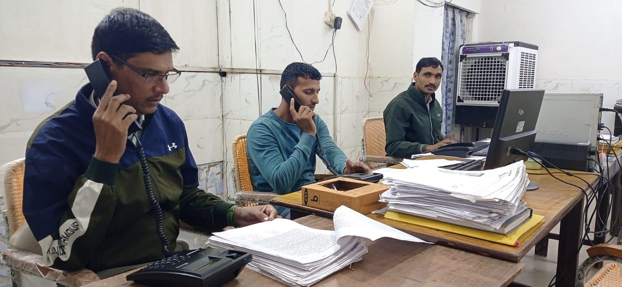 Police is taking feedback by phone on the request of the complainant
